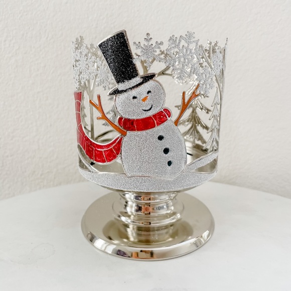 Bath & Body Works Other Bath Body Works Snowman 3 Wick Candle